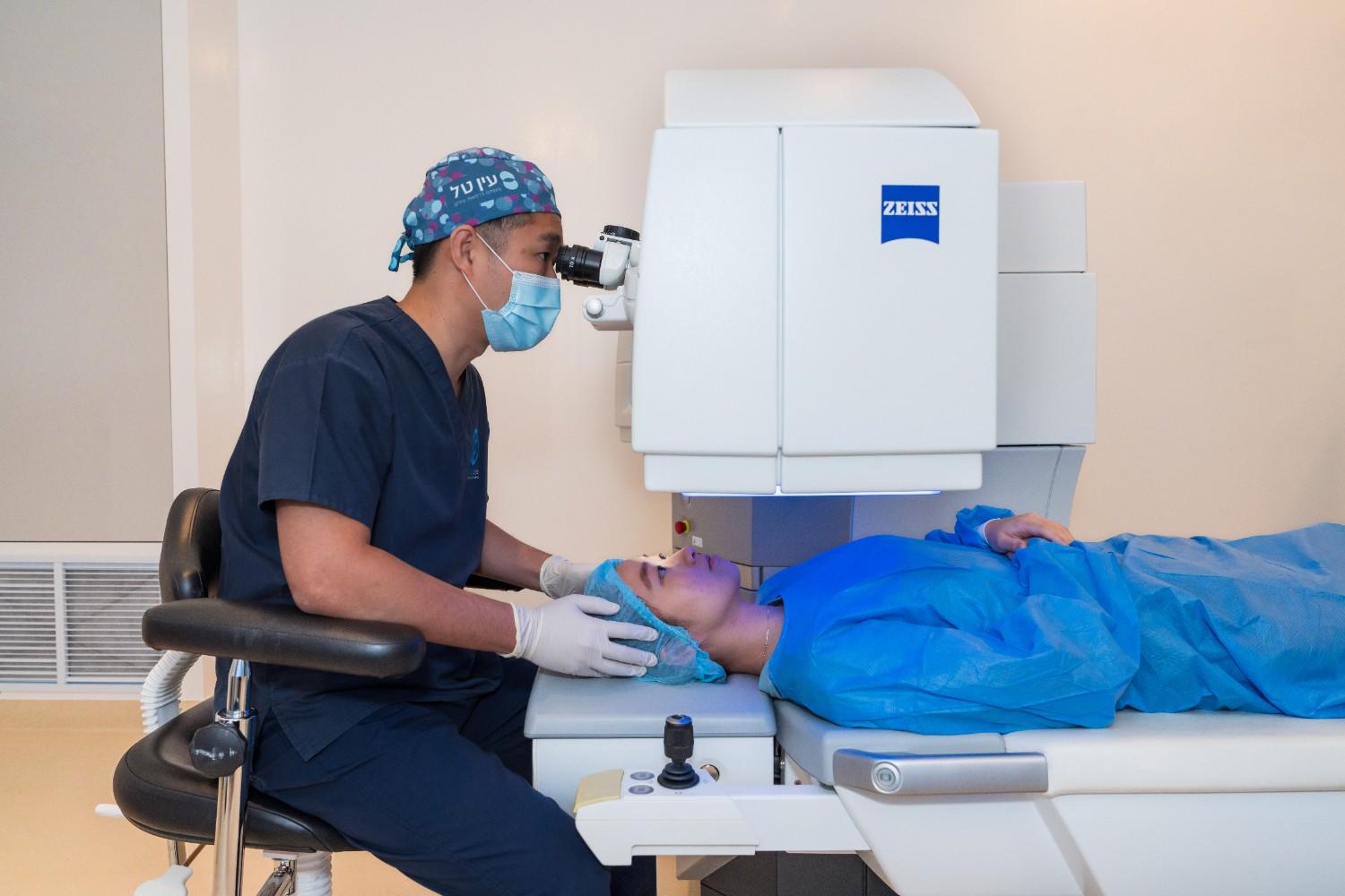Laser vision correction surgery